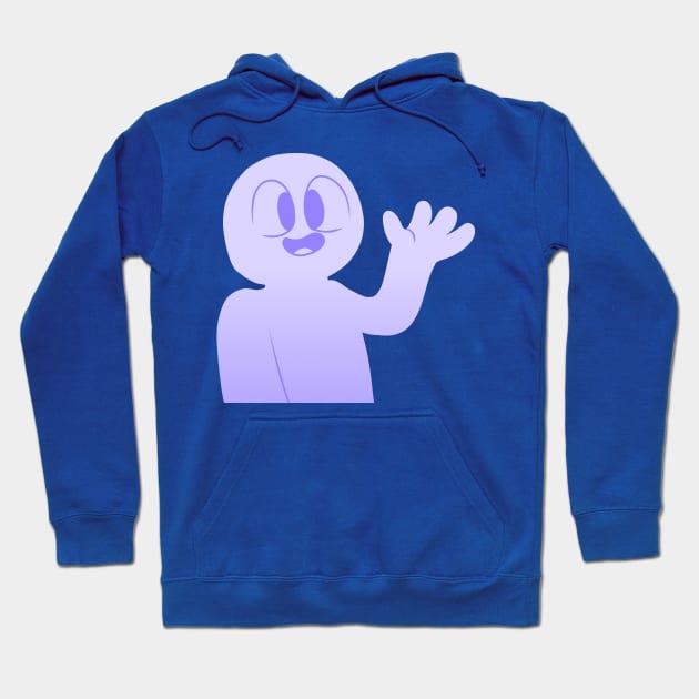 Lavender Guy Hoodie by LaserPewPew